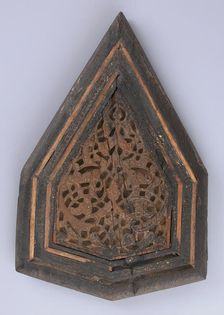 Panel from a Minbar, Egypt, 13th-14th century. Creator: Unknown