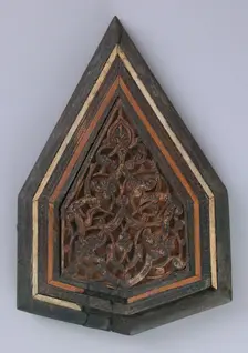 Panel from a Minbar, Egypt, 13th-14th century. Creator: Unknown