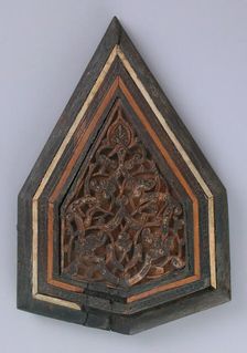 Panel from a Minbar, Egypt, 13th-14th century. Creator: Unknown
