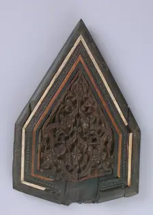Panel from a Minbar, Egypt, 13th-14th century. Creator: Unknown