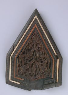 Panel from a Minbar, Egypt, 13th-14th century. Creator: Unknown