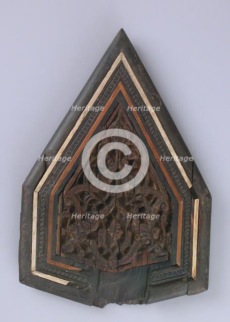 Panel from a Minbar, Egypt, 13th-14th century. Creator: Unknown.