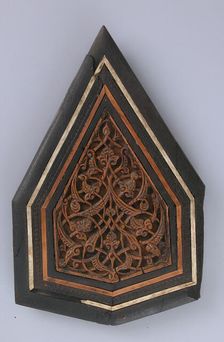 Panel from a Minbar, Egypt, 13th-14th century. Creator: Unknown