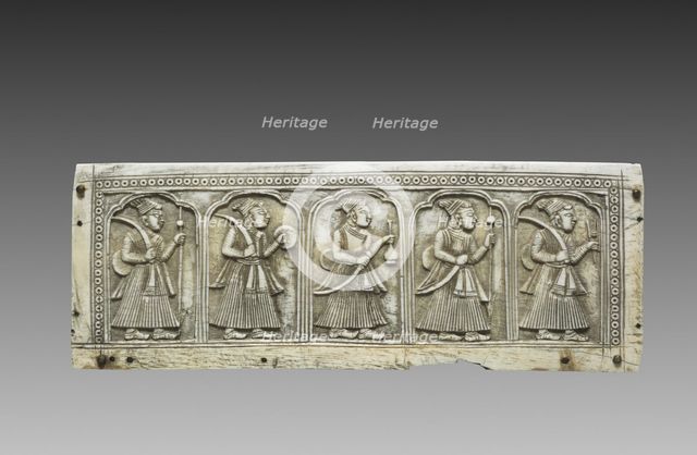 Panel from a Box, c. 1700. Creator: Unknown.