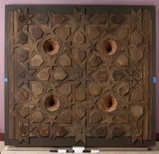 Panel from a Ceiling, Spain, 14th-15th century. Creator: Unknown