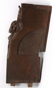 Panel from a Choir Stall, c. 1330-1340. Creator: Unknown
