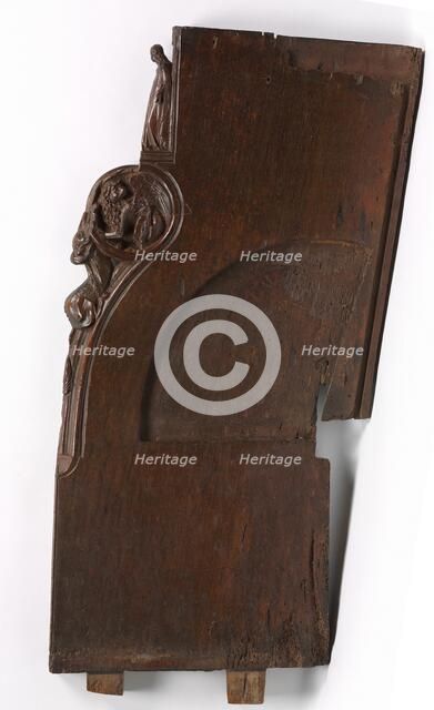 Panel from a Choir Stall, c. 1330-1340. Creator: Unknown.