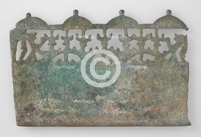 Panel from a Choros (lighting frame), Byzantine, 12th-14th century. Creator: Unknown.
