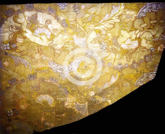 Panel from a Cope, Venice, 1708/10. Creator: Unknown.