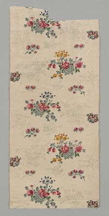Panel (From a Dress), England, c. 1745/46. Creator: Unknown