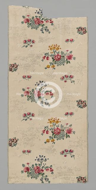 Panel (From a Dress), England, c. 1745/46. Creator: Unknown.