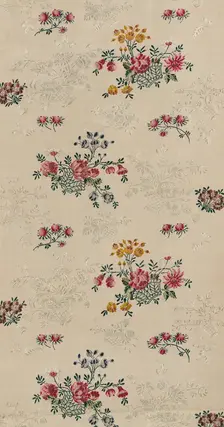 Panel (From a Dress), England, c. 1745/46. Creator: Unknown