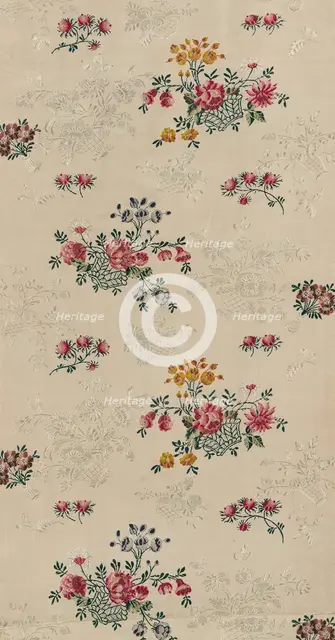 Panel (From a Dress), England, c. 1745/46. Creator: Unknown.