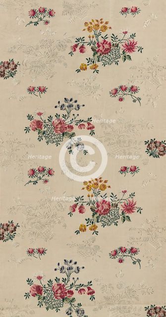 Panel (From a Dress), England, c. 1745/46. Creator: Unknown.