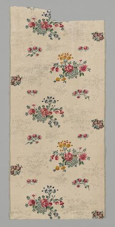 Panel (From a Dress), England, c. 1745/46. Creator: Unknown