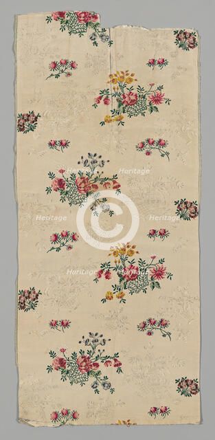 Panel (From a Dress), England, c. 1745/46. Creator: Unknown.