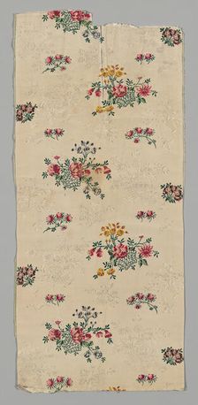 Panel (From a Dress), England, c. 1745/46. Creator: Unknown