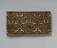 Panel from a Rectangular Box, Spain, 10th-early 11th century. Creator: Unknown