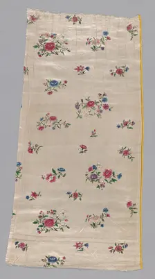 Panel from a Skirt, China, 18th century. Creator: Unknown