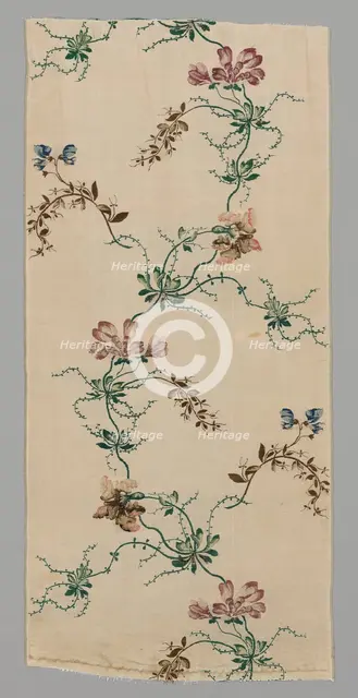 Panel from a Skirt, England, 1741/42. Creator: Unknown.