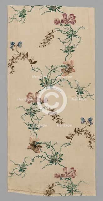 Panel from a Skirt, England, 1741/42. Creator: Unknown.