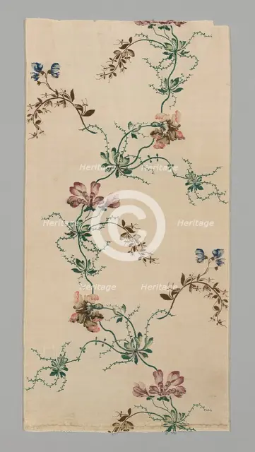 Panel (From a Skirt), England, 1741/42. Creator: Unknown.