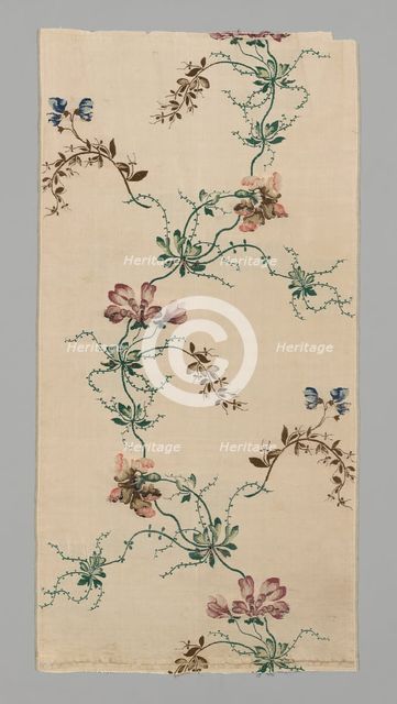 Panel (From a Skirt), England, 1741/42. Creator: Unknown.