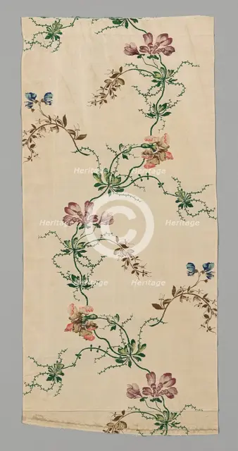 Panel from a Skirt, England, 1741/42. Creator: Unknown.