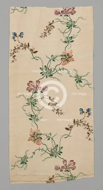 Panel from a Skirt, England, 1741/42. Creator: Unknown.