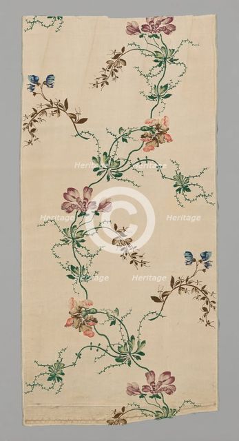 Panel from a Skirt, England, 1741/42. Creator: Unknown.