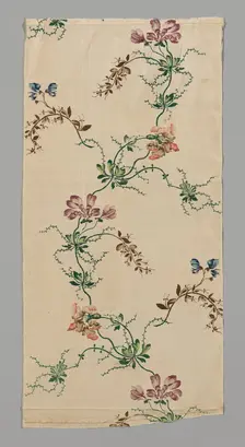 Panel from a Skirt, England, 1741/42. Creator: Unknown