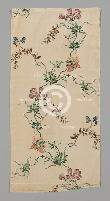 Panel from a Skirt, England, 1741/42. Creator: Unknown.