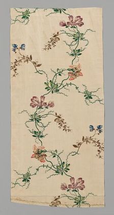 Panel from a Skirt, England, 1741/42. Creator: Unknown