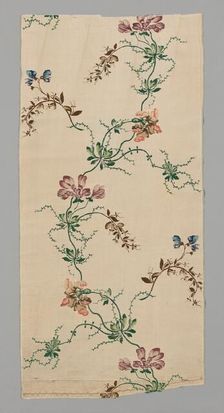 Panel from a Skirt, England, 1741/42. Creator: Unknown
