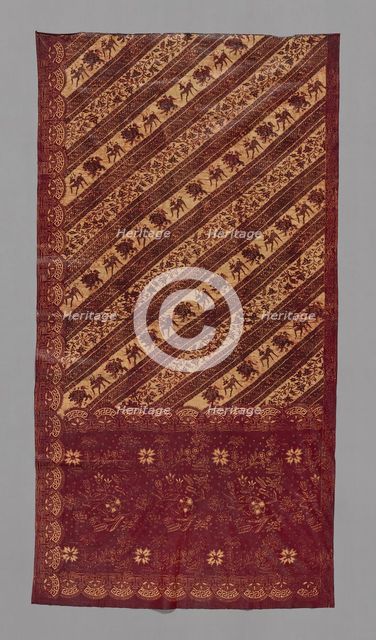 Panel (From a Skirt), Indonesia, 19th century. Creator: Unknown.