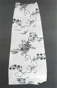 Panel (From a Skirt), Spitalfields, c. 1743. Creator: Anna Maria Garthwaite