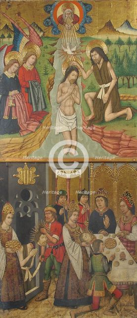 Panel from Saint John Retable, 1464-1507. Creator: Domingo Ram.