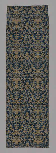 Panel (Furnishing Fabric), China, late Ming (1368-1644) or early Qing dynasty (1644-1912). Creator: Unknown