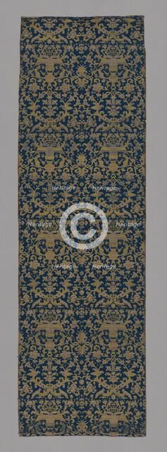 Panel (Furnishing Fabric), China, late Ming (1368-1644) or early Qing dynasty (1644-1912). Creator: Unknown.