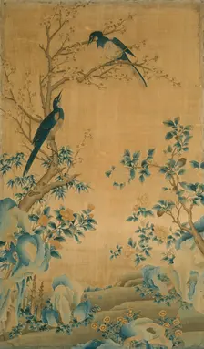 Panel (Furnishing Fabric), China, Qing dynasty (1644-1911), 1750/1800. Creator: Unknown