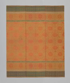 Panel (Furnishing Fabric), China, Qing dynasty (1644-1911), 1875/1900. Creator: Unknown
