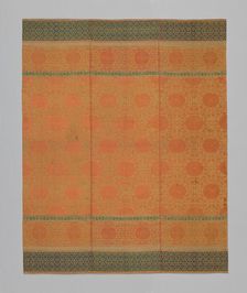 Panel (Furnishing Fabric), China, Qing dynasty (1644-1911), 1875/1900. Creator: Unknown