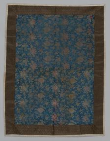 Panel (Furnishing Fabric), China, Qing dynasty (1644-1911), 1875/1900. Creator: Unknown