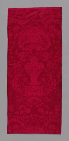 Panel (Furnishing Fabric), China, Qing dynasty (1644-1911), c. 1700. Creator: Unknown