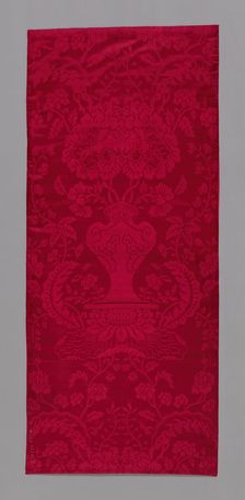 Panel (Furnishing Fabric), China, Qing dynasty (1644-1911), c. 1700. Creator: Unknown