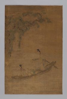 Panel (Furnishing Fabric), China, Qing dynasty (1644- 1911), late 19th century. Creator: Unknown