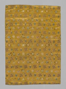 Panel (Furnishing Fabric), China, Qing dynasty(1644-1911), 1800/50. Creator: Unknown