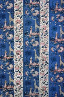 Panel (Furnishing Fabric), England, 1800/50. Creator: Unknown