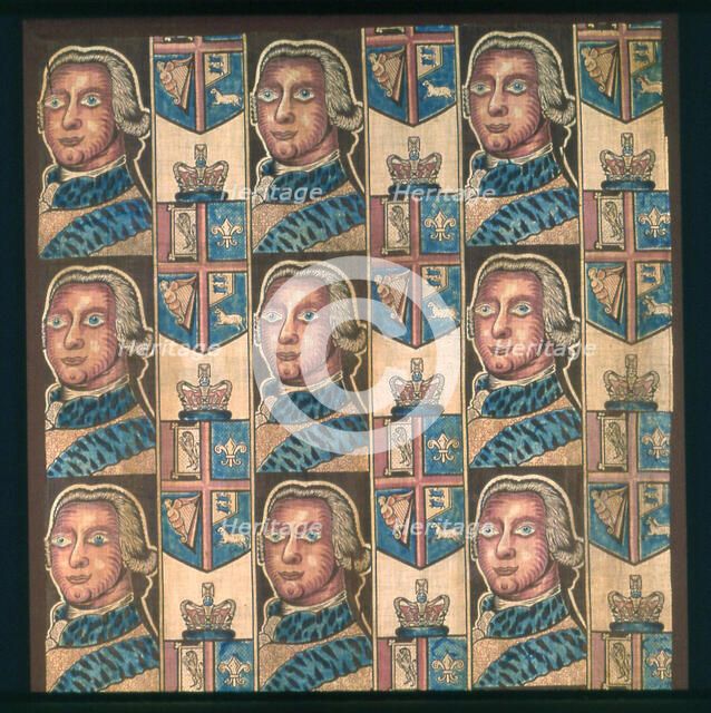 Panel (Furnishing Fabric), England, c. 1760. Creator: Unknown.