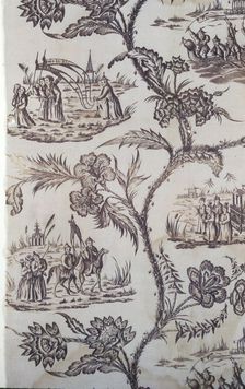 Panel (Furnishing Fabric), England, c. 1770/80. Creator: Unknown